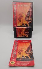 Lion King SEGA Genesis Mega Drive Game - NTSC but works PAL