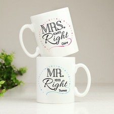 Personalised Mr & Mrs Right