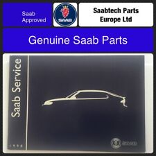Original Saab 1998 Empty Service Book in English   New Old stock # Xb5b1