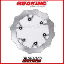 WF4507 REAR BRAKE DISC RIGHT BRAKING YAMAHA YZ FX 250 2017 - FIXED WAVE W-FI