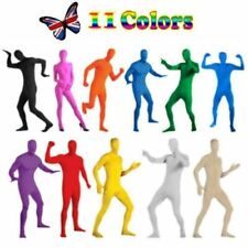 Party Costume Invisible Morph Suit Adult Men Women Full Body Spandex Jumpsuit UK