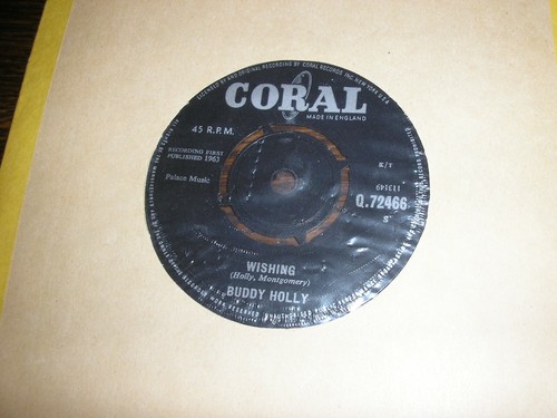 Buddy holly wishing because - /,