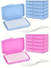 Orthodontic Clear Relief Wax Dental Braces 10 Pcs Strawberry - Mint Scented Pain