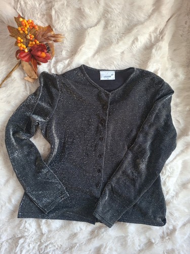 Vintage etam black sparkly - vintage,
