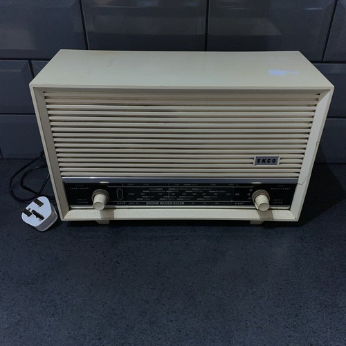 Vintage valve radio - vintage, ekco