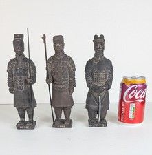3 Chinese Terracotta Warriors