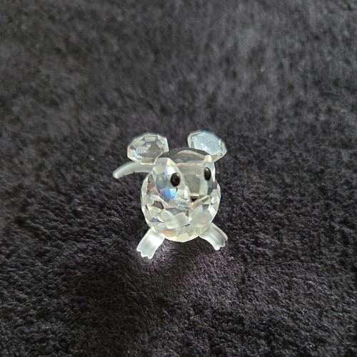 Swarovski crystal field mouse - crystal,