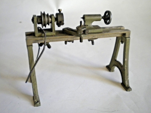 Vintage french model lathe - french,