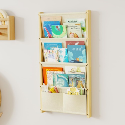 Wood tier wall - wood, 4-tier