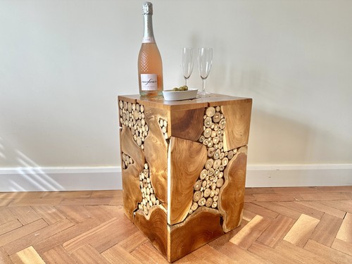 50cm teak root side lamp - 50cm,
