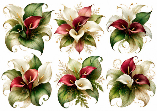 Vintage dreamy christmas cala - vintage,,