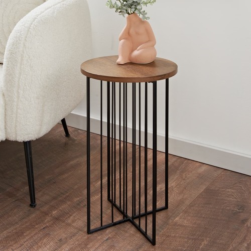 Tromso side table rustic - tromso,