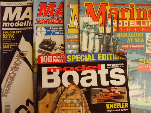 Job lot model boat - lot, x