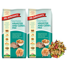 2 x Hamster & Gerbil Food Mix