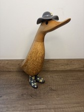 Hand Carved Wooden Duck