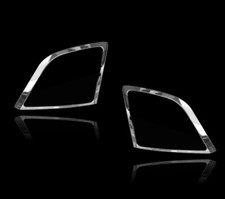 Chrome Headlights Trim Cover Surround For Opel Vauxhall Vectra C Pre-facelift