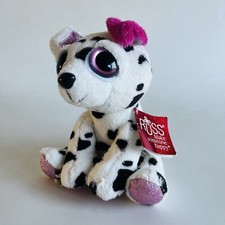 Russ Lil Peepers Dixie Dalmatian Dog Puppy Soft Toy Cuddly Plush With Tag 7.5”