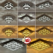 Modern Crystal XXL LED Cascading Ceiling Light Pendant Lamp Chandelier Fixtures