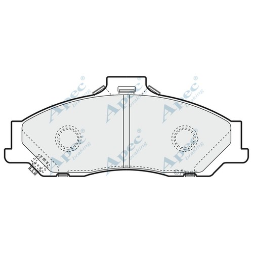 Brake pads set - brake, mazda