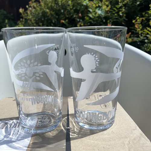 Strongbow pint glasses new - glasses, x