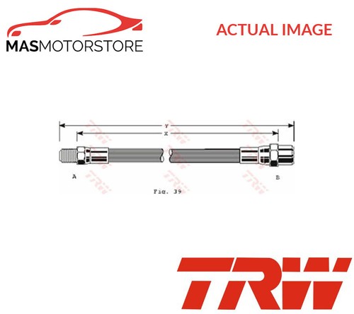 Brake hose line pipe rear - brake,