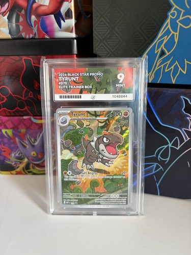 Pokemon tcg tyrunt - black, star