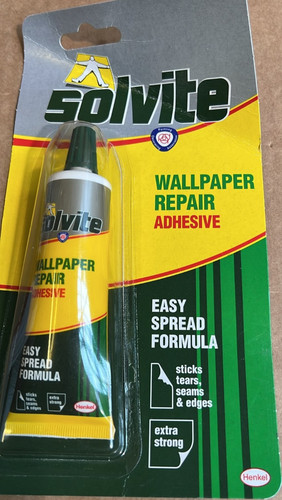 Wallpaper repair adhesive - repair,