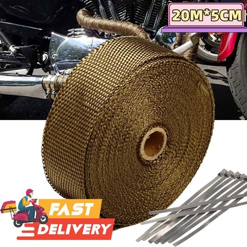 20m titanium gold heat wrap - heat,