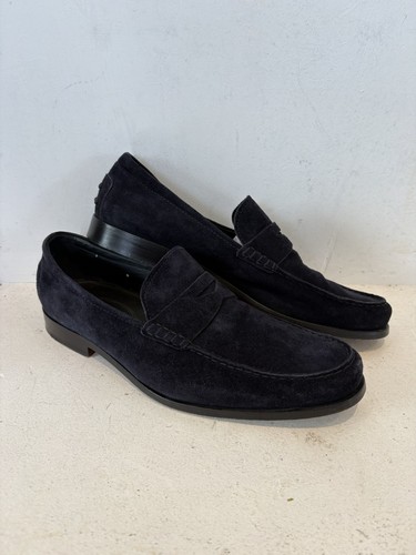 Tods mens blue navy suede - tods,