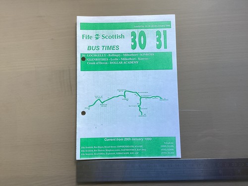 Fife scottish bus group route - fife,