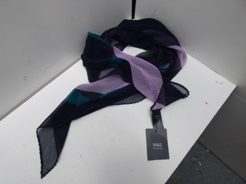 Ladies multicoloured scarf - m&s,