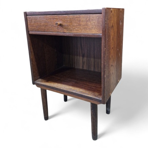 Vintage teak bedside - vintage,