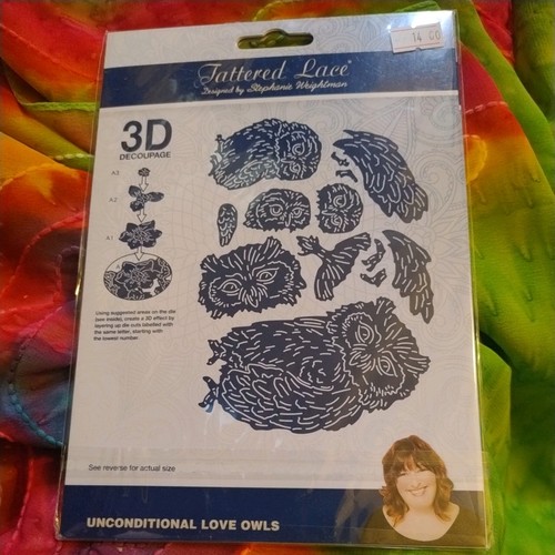 Tattered lace die set - die, 3d