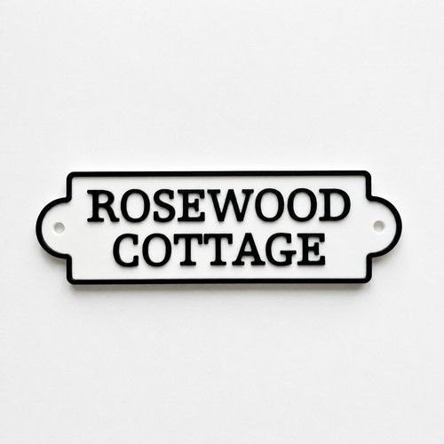 Personalised text sign custom - text,
