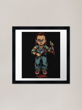 Custom Chucky Framed Art Print