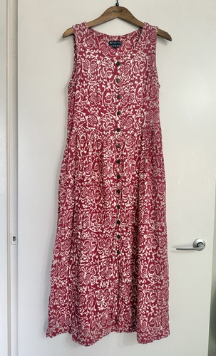 Monsoon pink cream paisley - pink,