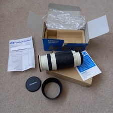 COSINA Canon fit 100-400mm AF Zoom Lens Autofocus white f4.5-6.7