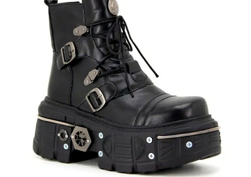 New black chrome punk - n,