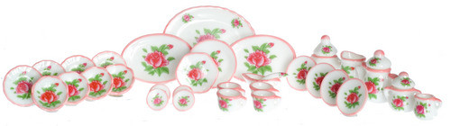 Dolls house crockery - house, set