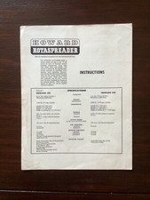 HOWARD ROTASPREADER
