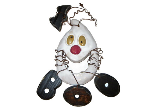 Halloween ceramic ghost - halloween,