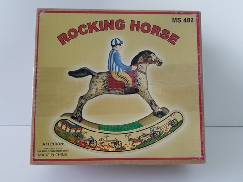 Tin wind rocking - wind, horse