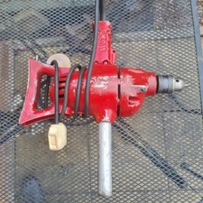 Vintage Wolf Drill 1/2" General Duty Power Drill Made in England with Chuck Key