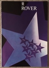 ROVER Range Car Sales Brochure For 1975  R1078/10.74 2200SC/TC 3500S Range Rover
