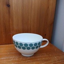 Portmeirion Westerly Turquoise Retro Pattern Tea Cup 