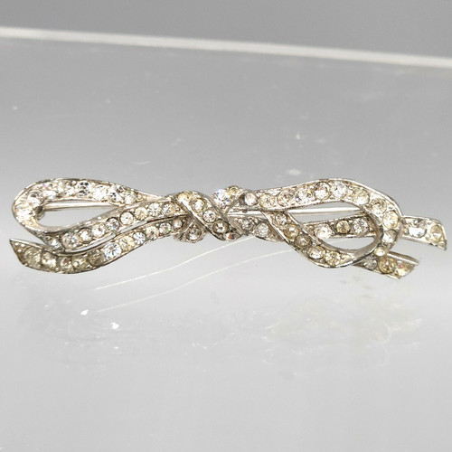 1940s crown trifari - 1940s, crystal