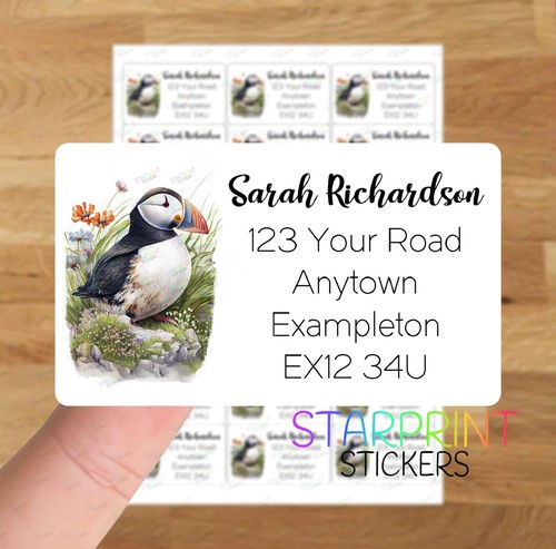 Puffin bird personalised - bird,