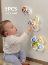 3pcs Suction Cup Rotating Baby