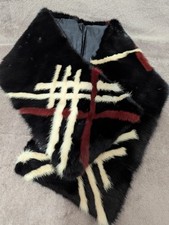 Rare Burberry faux fur Womens