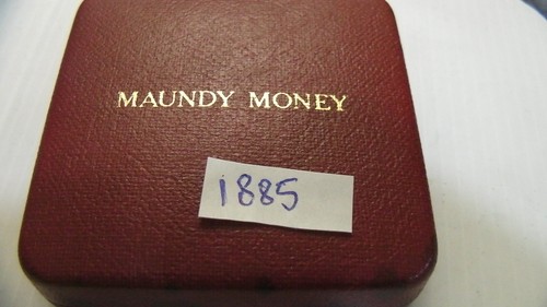 Maundy set 1885 - +maundy,